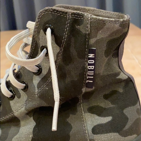 NOBULL Training Shoes 11 RARE New Camo Canvas High - Picture 6 of 10